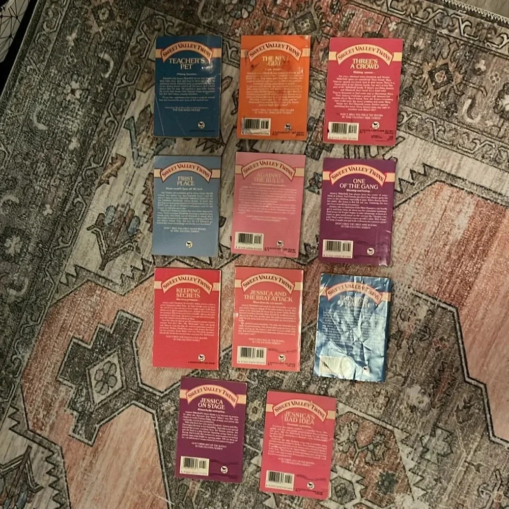 Sweet Valley Twins Vintage 1986-1989 ELEVEN Book Lot - Picture 2 of 16